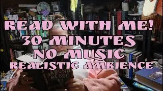 Read With Me | 30 Minutes | No Music | Realistic Ambience