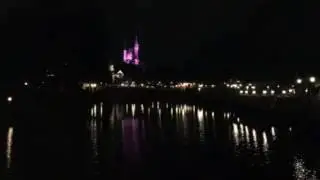 Magic Kingdom at night