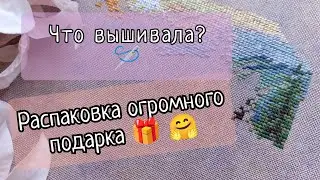 197. Продвижения за неделю | Распаковка огромного подарка 🎁 | Вышивка крестом