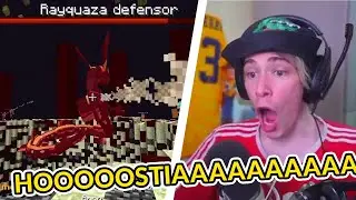FOLAGOR Y FRIGOADRI SE ENFRENTA AL RAYQUAZA GUARDIAN - MEJORES MOMENTOS MUNDO PIXELMON 2