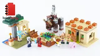 LEGO Minecraft 21160 The Illager Raid Speed Build