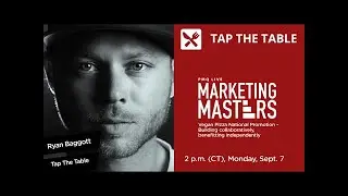 Marketing Masters: Pizza Magazine + Ryan Baggott, creator of Tap The Table Digital Marketing App