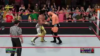 SETH ROLLINS NEW FINISHER IN WWE 2K17