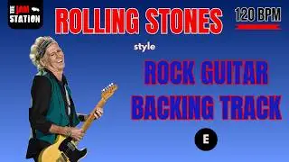 Rolling Stones Style Backing Track in E