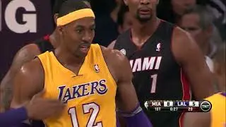 2012-2013 NBA Season Los Angeles Lakers vs Miami Heat 