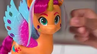 MY LITTLE PONY FIGURA SUNNY STARCOUT PENTEADOS F3873 - PT BR