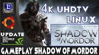 Shadow Of Mordor 4K no Linux Gameplay + bate papo