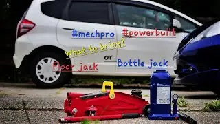 What to bring?: Floor jack vs Bottle jack