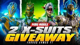 2 X-Suits Giveaway on Live |🔥 PUBG MOBILE Live 🔥