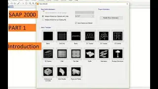 saap 2000|introduction class |beginner|PART 1|hindi |urdu|civil engineering