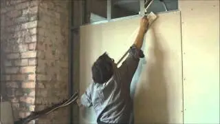 Installing two-layer plasterboard partitions. Part 2.