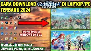 Cara Download Genshin Impact Di Laptop Terbaru 2024 | Download Genshin Impact Di PC