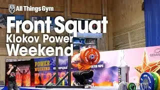 Front Squats Klokov Power Weekend 2015