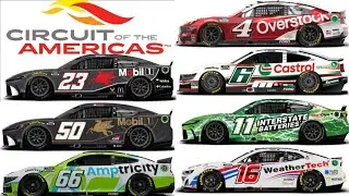 2024 NASCAR CUP SERIES PAINT SCHEME PREVIEW FOR THE ECHOPARK GRAND PRIX AT CIRCUIT OF THE AMERICAS
