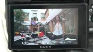 Newsshooter tests a6500 touch AF with tracking in 4K video mode