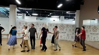 Контрданс An Early Frost (учебное видео с класса). Клуб Перекрёсток миров