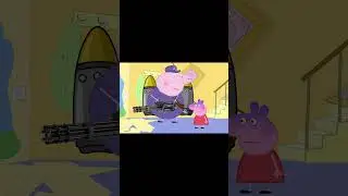 Peppa Pig vs Giant Peppa. Zombie Apocalypse #peppapig #minecraft #animation