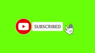 Subscribe Outro Clip Green Background