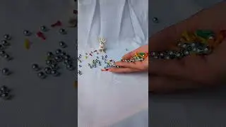 🌈Colorful Mind Game Pieces&⚪️SILVER BALLS Rolling-05💥#oddlysatisfying  | STEP in Poland