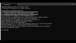 How to fix WARNING REMOTE HOST IDENTIFICATION HAS CHANGED|| Host key verification failed