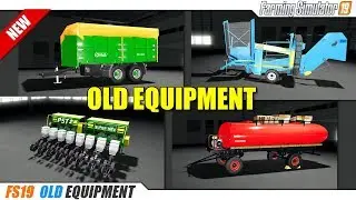 FS19 | Old Equipment Mods (2019-10-29) - review