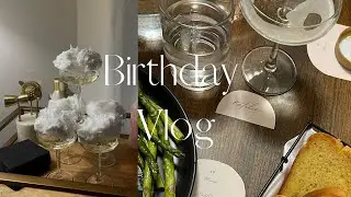 BIRTHDAY VLOG | Tablescape, DIY projects, Shop with me