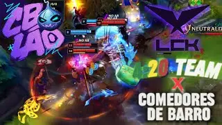 ESSE COMBO FOI NIVEL LCK - SCRIM - (COMEDORES DE BARRO VS NAGASAWA TEAM)
