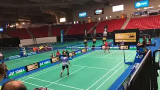Taufik Hidayat Peter Gade Lee Yong Dae Tony Gunawan Exhibition Badminton Legends' Vision Tour Vegas