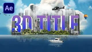 Creative 3D Title Animation in After Effects | No Plugins