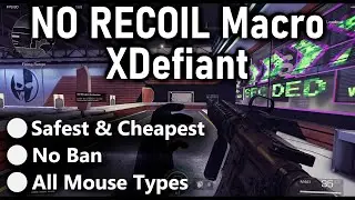 XDefiant No Recoil Macro Script 2024 | Logitech Razer Bloody Corsair All Mouse