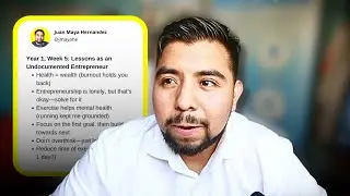 UndocuStartup Weekly – Week 5, 2025: Why Entrepreneurship Feels Lonely, Shoulder Injury, Road to 1M