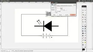 How to Put One Image Over Another Using GIMP Image Editor In Ubuntu.