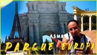Asmr en el parque EUROPA ☘️🍂🌲🌻🌱