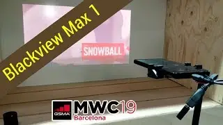 Blackview Max 1 con video proiettore laser