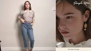 Simple Retro 2021 A/W Review with @Anna Shishmanov | Ariana Iris Floral Patterned Knit Sweater