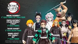 NEW Demon Slayer™ Wave 2: Season 1, Bundle (9) Items | Action Figure Showcase