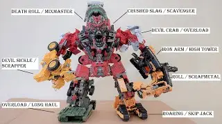Aoyi Mech & DD KO Studio Series Devastator - Indonesia Review dan Transform