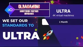 NOVO VALOR DA ASSINATURA DA BOOSTEROID: APENAS UM PLANO, COM TIER ULTRA EM 4K!