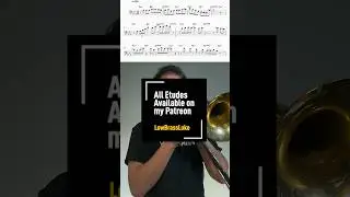 Fun etude based on “My Little Suede Shoes” by Charlie Parker. Enjoy. #trombonesolo #jazztrombone