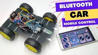 Arduino Bluetooth Control Car | How to Make Remote Control Car | DIY Arduino Bluetooth Control Car