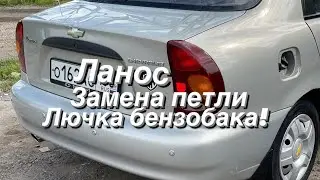 КАК ЗАМЕНИТЬ ПЕТЛЮ ЛЮЧКА БЕНЗОБАКА НА ЛАНОСЕ #ремонтавто ,#своимируками