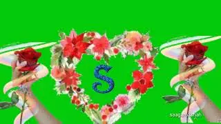 Flowers green screen effects rose green screen effects. S letter status
