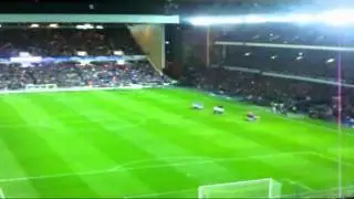 Rangers v Manchester United Entry