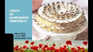 TARTA DE ALMENDRAS MARTINICA