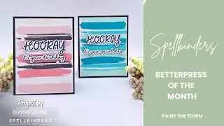 Spellbinders’ BetterPress Plate of the Month for November