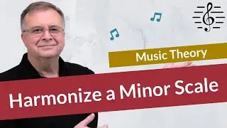 How to Harmonize a Minor Scale - Music Theory