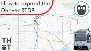 Improving the RTD | Denver Fantasy Transit Map