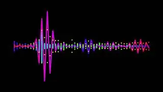 Vecteezy digital audio spectrum equalizer effect on black background