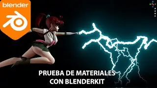Timelapse - Prueba de materiales en modelo