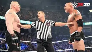 WWE Goldberg VS Brock Lesnar gameplay PC game 2024